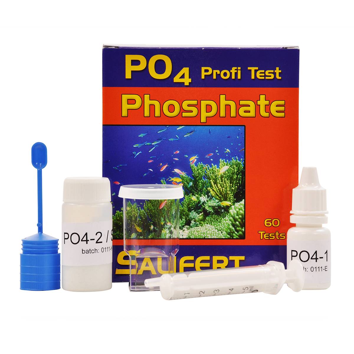 Salifert Phosphate Aquarium Test Kit - 205106 Salifert PhosphateTest Kit 1