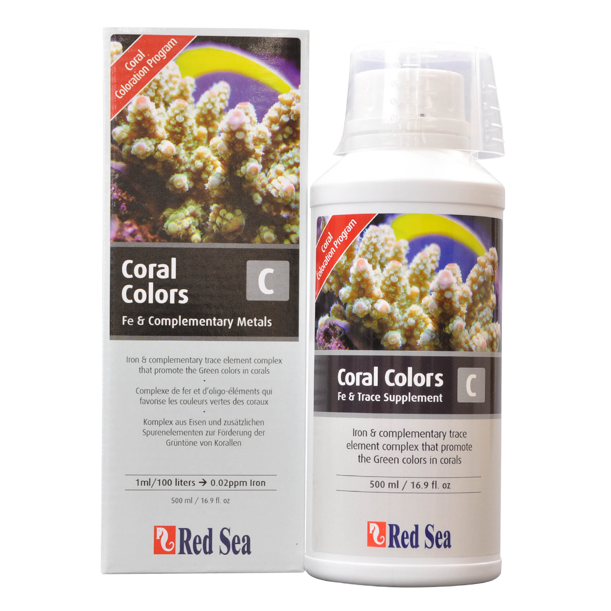 red sea coral colors pro test kit
