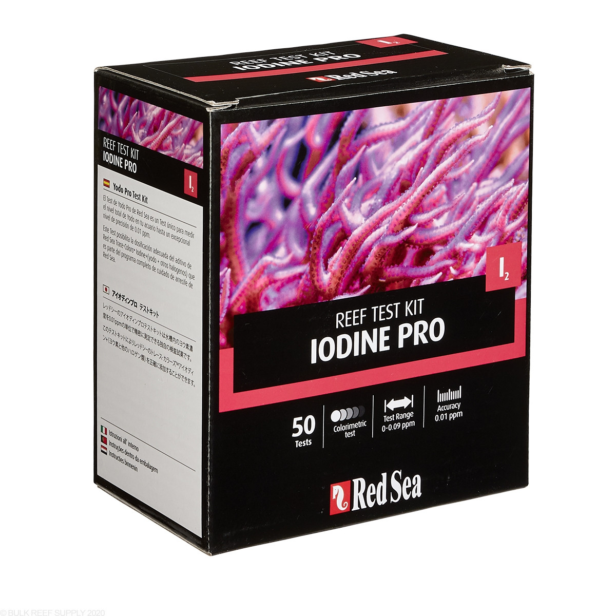 red sea reef colors pro test kit