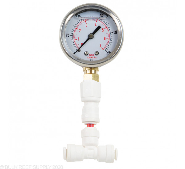 glycerin filled pressure gauge